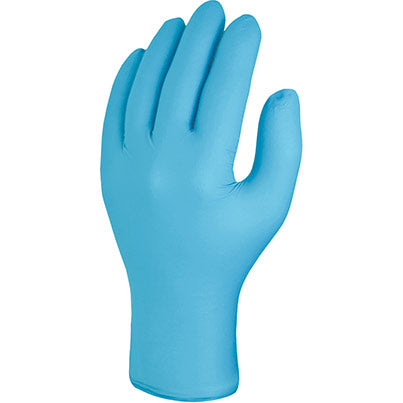 Skytec Utah Blue Powder-Free Nitrile Disposable Gloves (Box of 100) XL