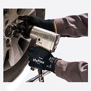 HyFlex 11-542 Nitrile-Coated Cut-Resistant Gloves