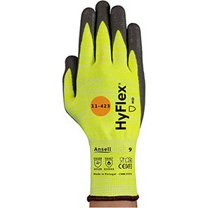 HyFlex 11-423 PU/Nitrile-Coated Work Gloves