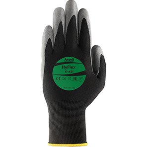 HyFlex 11-421 PU-Coated Work Gloves