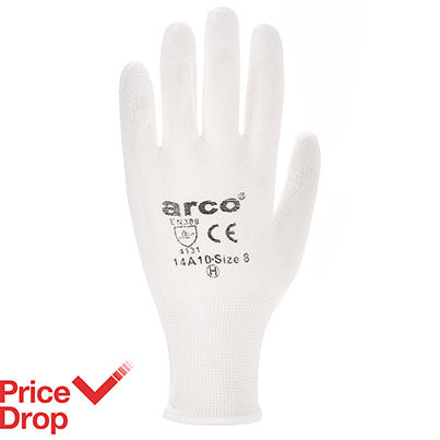 Arco Grip PU-Coated Work Gloves (Pack of 12 Pairs)