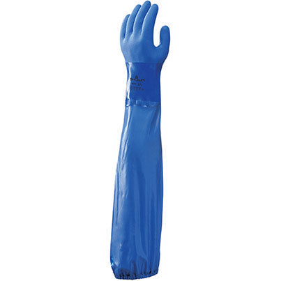 SHOWA 690 Extended PVC Chemical-Resistant Gloves 10