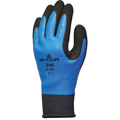 SHOWA 306 Latex-Coated Work Gloves