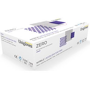 Zero Nitrile Disposable Gloves (Box of 100)