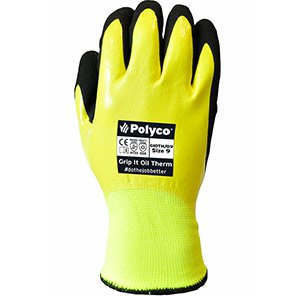Grip It Oil Therm Nitrile-Coated Thermal Work Gloves