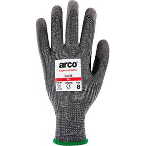 Cut E PU-Coated Cut-Resistant Gloves