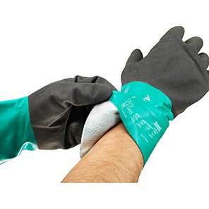 58-530 Nitrile Chemical-Resistant Gauntlets