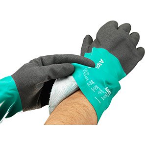 58-535W Nitrile Chemical-Resistant Gloves 11