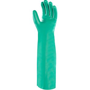 Solvex 37-185 Unlined Nitrile Chemical-Resistant Gloves