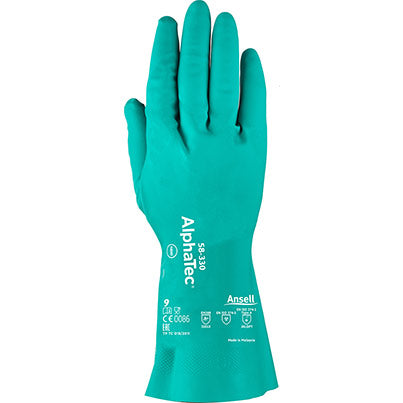 58-330 Nitrile Chemical-Resistant Gloves