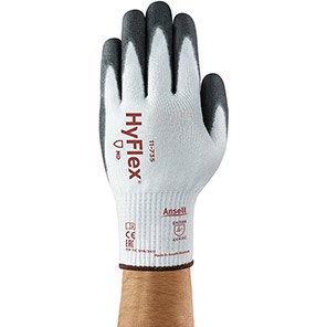 HyFlex 11-735 PU-Coated Cut-Resistant Gloves