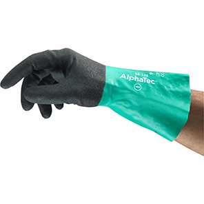 58-128 Nitrile Chemical-Resistant Gloves