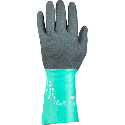 Ansell AlphaTec 58-128 Nitrile Chemical-Resistant Gloves 11