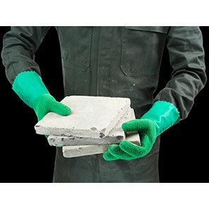16-650 Latex Chemical-Resistant Gloves