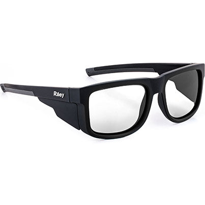 Riley Navigator Safety Glasses with Clear Lenses
