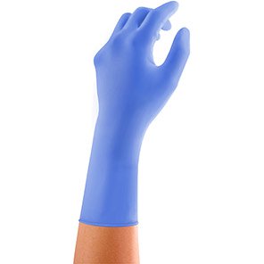 MICROFLEX 93-853 Long-Cuff Nitrile Disposable Gloves (Box of 40)