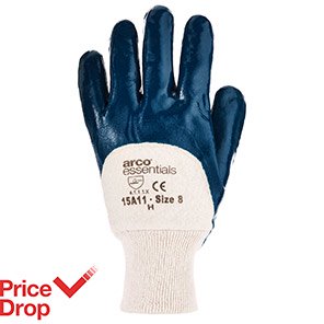 Essentials Heavyweight Nitrile-Coated Work Gloves