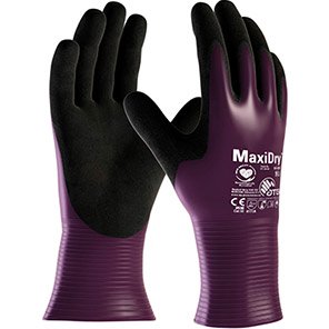 MaxiDry 56-426 Nitrile-Coated Gloves