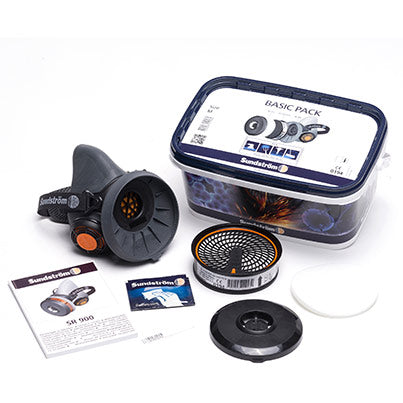Sundström SR 900 Half-Face Respirator Mask with P3 Filter Kit
