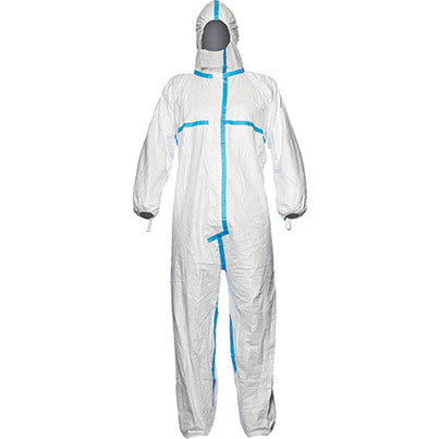 DuPont Tyvek 600 Plus White Chemical Coverall
