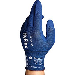 HyFlex 11-819 ESD Nitrile-Coated Touchscreen Work Gloves