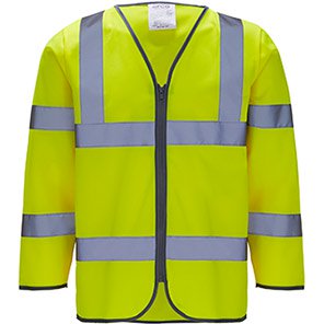 Long-Sleeve Hi-Vis Vest