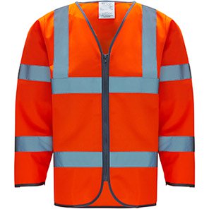 Long-Sleeve Hi-Vis Vest