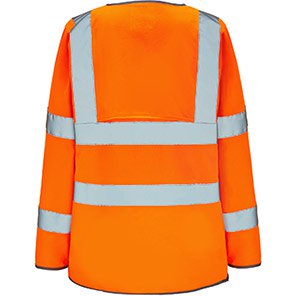 Ultra Long-Sleeve Zip-Up Hi-Vis Vest