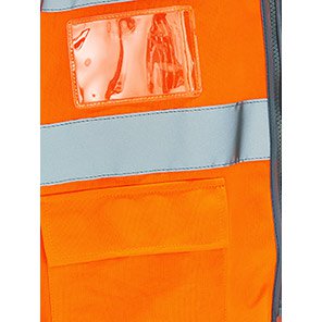 Ultra Long-Sleeve Zip-Up Hi-Vis Vest