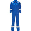 Nordic Royal Blue Flame-Retardant Overalls with Kneepad Pockets 46R