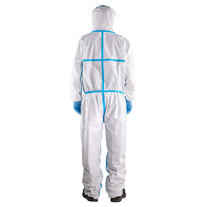 White Type 4B/5B/6B Chemical Coverall