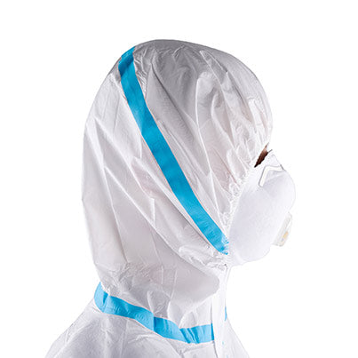 White Type 4B/5B/6B Chemical Coverall