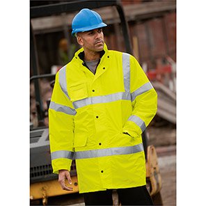 Fleece-Lined Hi-Vis Coat