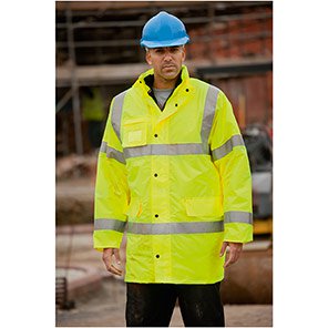Fleece-Lined Hi-Vis Coat