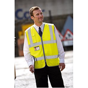 Ultra Zip-Up Hi-Vis Vest