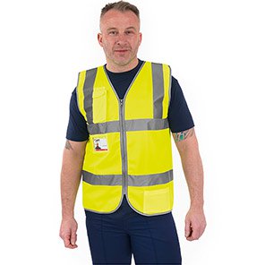 Ultra Zip-Up Hi-Vis Vest