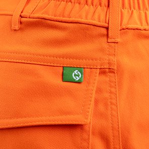 Hi-Vis Cargo Trousers with Kneepad Pockets