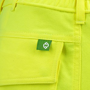 Hi-Vis Cargo Trousers with Kneepad Pockets