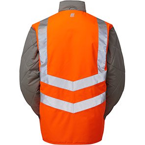 PR498 Interactive Reversible Hi-Vis Body Warmer