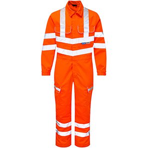 PR339 Hi-Vis Overalls with Kneepad Pockets