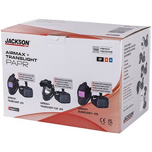 Safety AIRMAX+ PAPR Kit with TRANSLIGHT FLIP 455 Welding Helmet