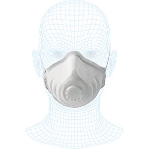 Valved FFP2 Dust Mask (Pack of 10)