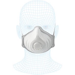 Valved FFP3 Dust Mask (Pack of 10)