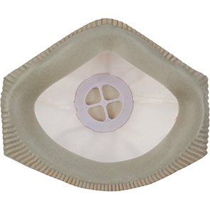 Alpha Flow AMF-3V Valved FFP3 Dust Mask (Pack of 10)