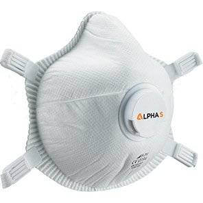 S-3V Valved FFP3 Dust Mask (Pack of Five)