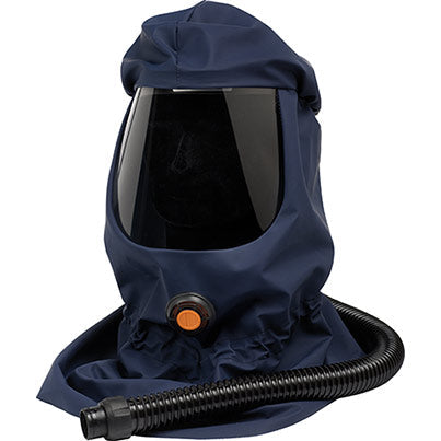 SR 530 Respirator Hood with Neck Cape and Breathing Tube