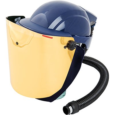 SR 587/SR 580 Shade-5 Gold-Plated Respirator Face Shield