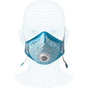 Premium Valved FFP2 Dust Mask (Pack of 10)