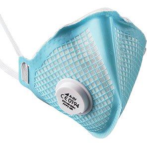 Premium Valved Fold-Flat FFP2 Dust Mask (Pack of 20)