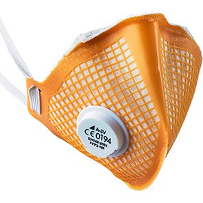 Premium Valved Fold-Flat FFP3 Dust Mask (Pack of 20)